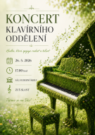 Koncert klavírního oddělení
