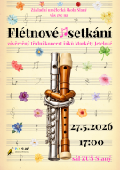 Flétnové setkání - třídní koncert žáků Markéty Jetelové